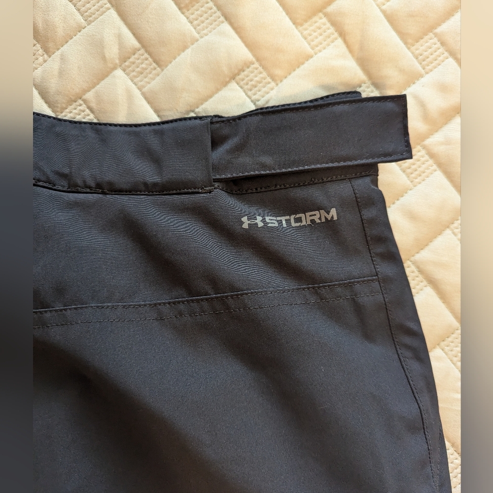 Under Armour Black Kids Snow Pants - Picture 8 of 10